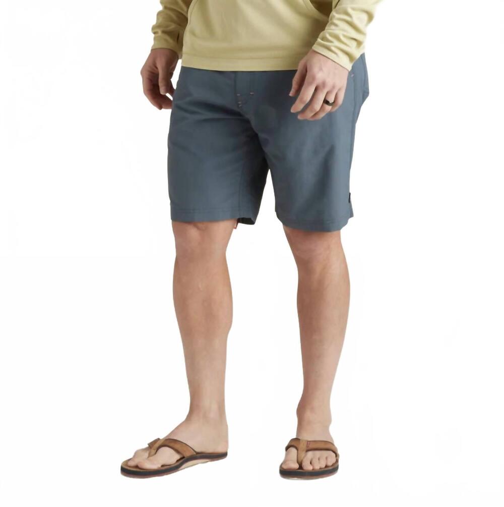 NEW HOWLER BROTHERS horizon hybrid shorts 2.0 in petrol blue